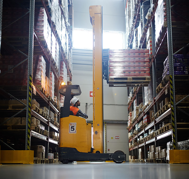 Logistics video background